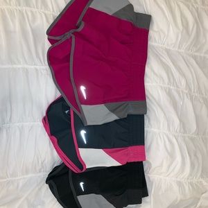 NIKE athletic shorts BUNDLE OF THREE!